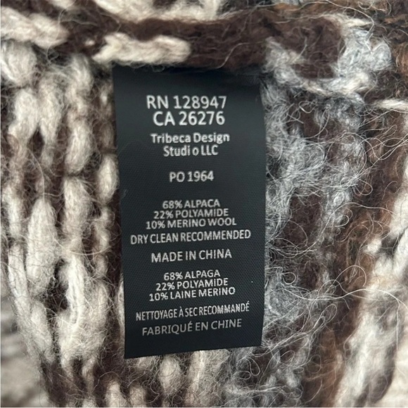 Nili Lotan Catalina Fair Aisle Turtleneck Sweater - Picture 11 of 11